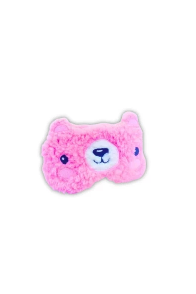 VAVBABY Bebek Uyku Maskesi Pembe Ayılı - 3