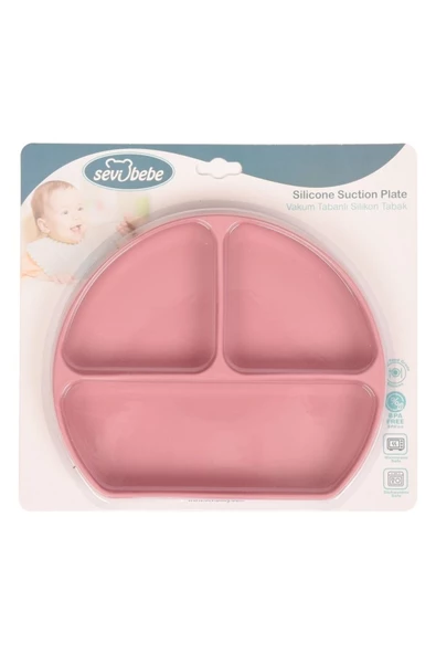 SEVİ BEBE Vakum Tabanlı Silikon Tabak - 3