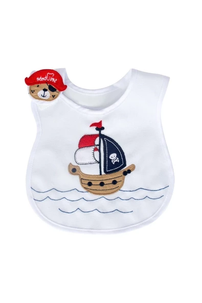 SEVİ BEBE Yandan Cırtlı Mama Önlüğü Art-71 Korsan - 2