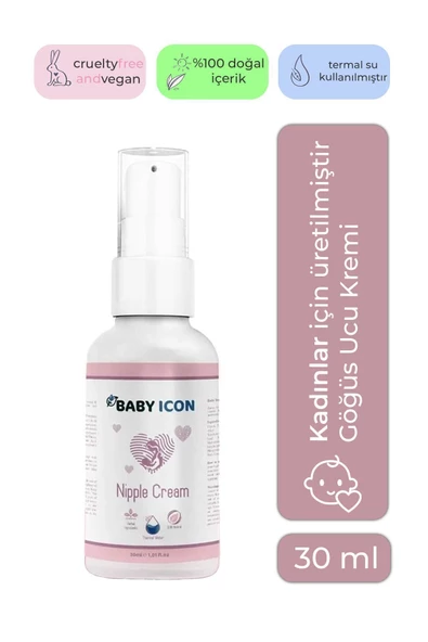 Baby İcon Göğüs Ucu Kremi 30 ml Baby Icon