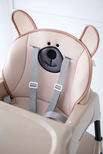 Yoyko Bear 3 in 1 Portatif Mama Sandalyesi - Resim 4