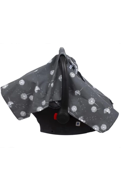 SEVİ BEBE Fiyonklu Ana Kucağı Örtüsü ART-204 Uç Uç Desen - 3