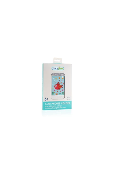 BABYJEM Araç Içi Telefon Askılığı Gri Puanlı - 8