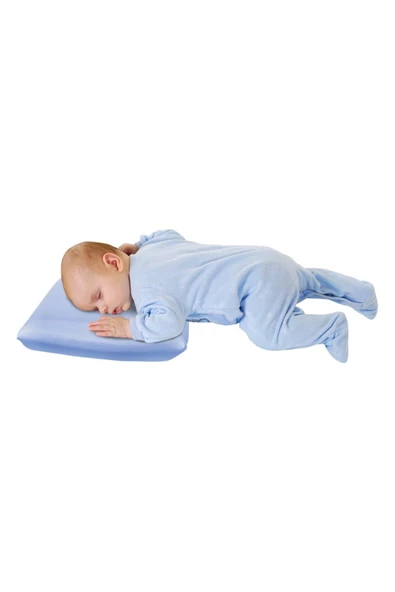 SEVİ BEBE Boğulmayı Önleyici Yastık Art-151 Mavi - 2