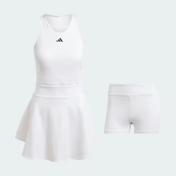 Tennis Heat.Rdy Y-Dress Beyaz Tenis Elbisesi IW8811 - 2