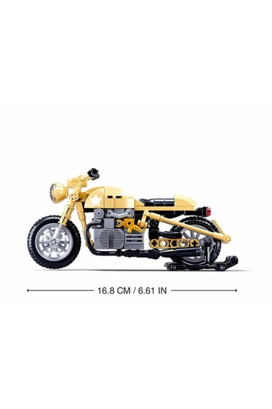 Sluban Model Bricks Motorsiklet 1016000258000 - Resim 3