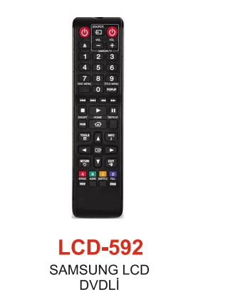 LCD DVD Tv Kumandası - LCD 592