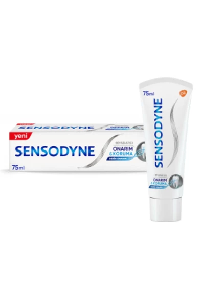 Sensodyne Diş Macunu Derin Onarım Koruma Beyazlatıcı 75 ml