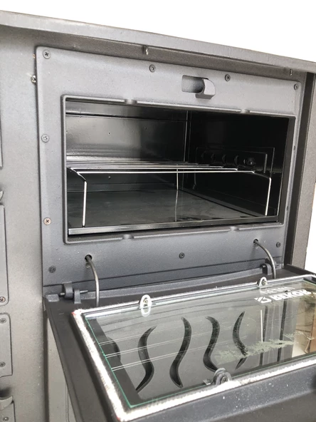 Rekor Vezüv Maşinga Kuzineli Döküm Şömine 6 Parça Boru Hediyeli - 6