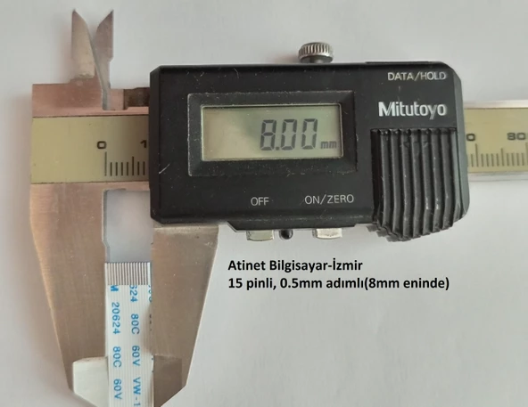 Awm 20624 80C 60V Vw-1 Flex Kablo 15 Pin 10Cm 15-0.5-10A - Resim 3