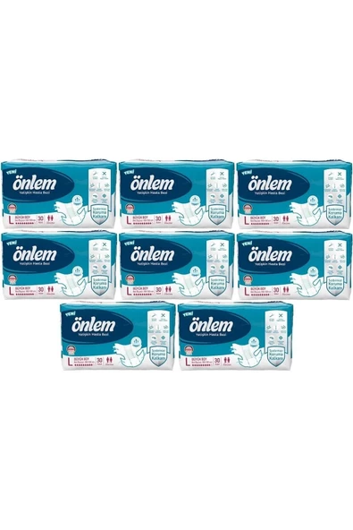 Hasta Bezi Belbantlı Tekstil Yüzey Large Büyük 240 Adet