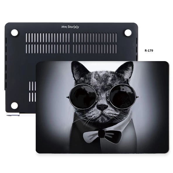 Macbook Pro Kılıf 15 inç Cat01NL (Touchbarlı 15" Pro) A1707 A1990 ile Uyumlu - 3