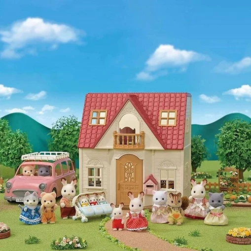 Sylvanian Families F5567 Kırmızı Çatılı Başlangıç Evi - 3
