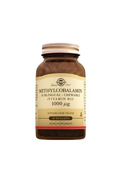 Solgar Methylcobalamin 1000 Mcg 30 Tablet ürün görseli 1