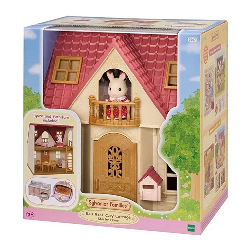 Sylvanian Families F5567 Kırmızı Çatılı Başlangıç Evi
