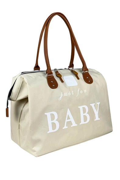 Stylo Just For Baby Anne Bebek Bakım Ve Kadın Çantası-vizon - Resim 2