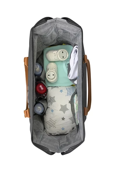 Bye Bye Baby Bag Anne Bebek Bakım ve Kadın Çantası-Gri - 5