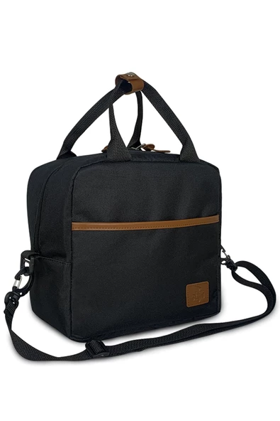 Stylo Food Bag Siyah Isı Yalıtımlı Termal Çanta Mama Ve Yemek Taşıma Beslenme Çantası - 3