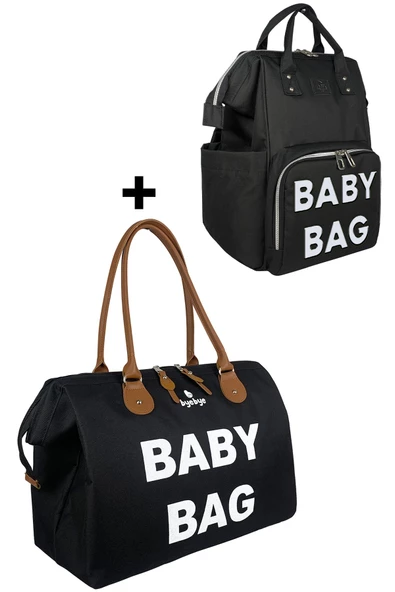Bye Bye Baby Bag Anne Bebek Bakım Omuz Çantası Silver Anne Bebek Bakım Sırt Çantası - 2