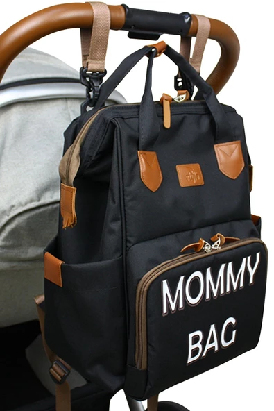 Stylo Doce Anne Bebek Bakım Sırt Çantası - Beyaz Baskı - 7