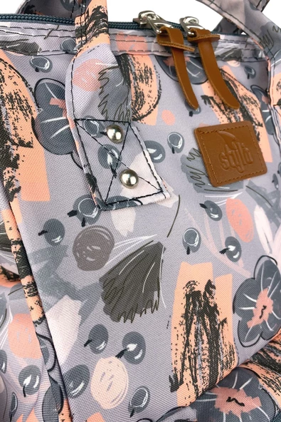 Stylo Paris Anne Bebek Bakım Çantası ve Isı Yalıtımlı Beach Bag Termos Çanta-2'li Takım - 6