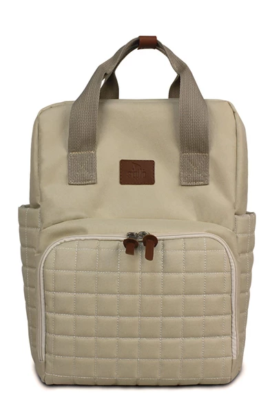 Stylo Feather Ekstra Hafif Anne Bebek Çantası Bej - Resim 3