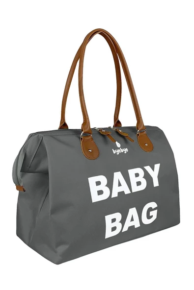 Bye Bye Baby Bag Anne Bebek Bakım ve Kadın Çantası-Gri - 3