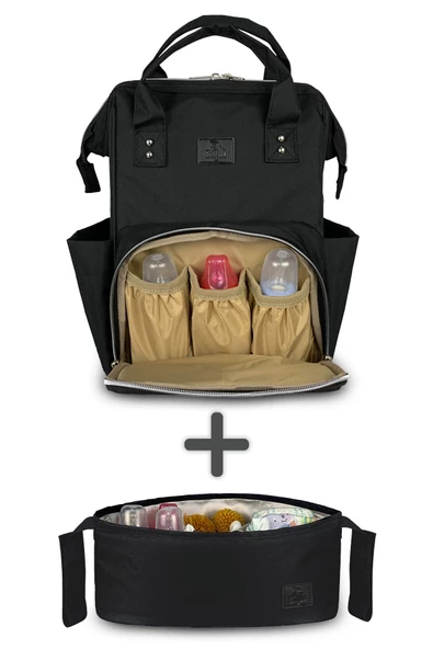 Stylo Paris Anne Bebek Bakım Çantası Ve Trip Bebek Arabası Çantası 2'li - 2