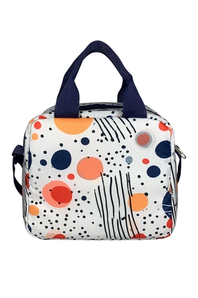 Bye Bye Termos Yemek Taşıma Çantası Askılı Termal Beslenme Çantası-uzay - 5