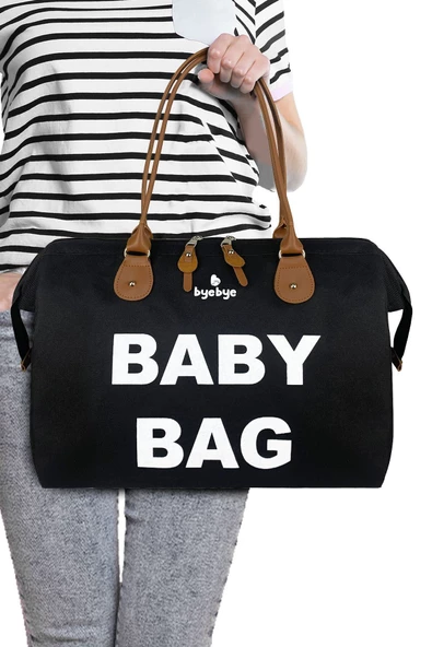Bye Bye Baby Bag Anne Bebek Bakım ve Kadın Çantası-Siyah