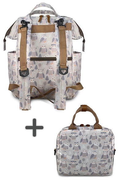 Stylo Paris Anne Bebek Bakım Çantası Ve Isı Yalıtımlı Food Termos Çanta 2'li - 4