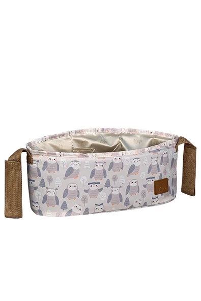 Stylo Trip Bebek Arabası Çantası - Baykuş - Resim 4