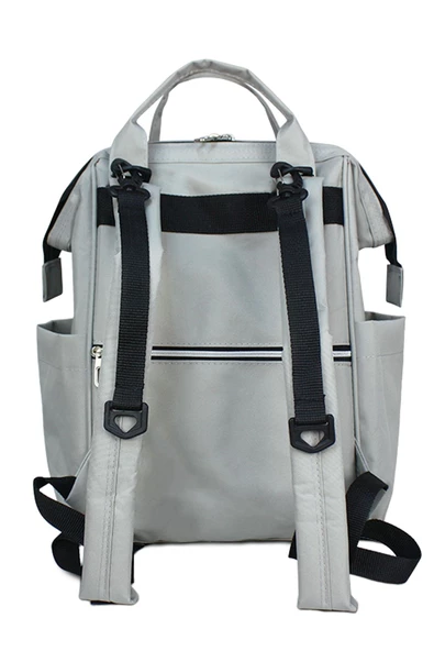 Stylo Star Anne Bebek Çantası Ve Küçük Termal Çanta Kül Gri - 5