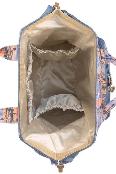 Stylo Paris Anne Bebek Bakım Çantası ve Isı Yalıtımlı Beach Bag Termos Çanta-2'li Takım - 7