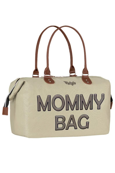 Stylo Mommy Bag Usa Anne Bebek Bakım Ve Kadın Çantası -krem