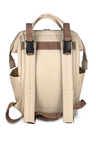 Stylo Star Anne Bebek Bakım Sırt Çantası Termos Çanta - Bej - 3