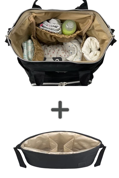 Stylo Paris Anne Bebek Bakım Çantası Ve Trip Bebek Arabası Çantası 2'li - 4