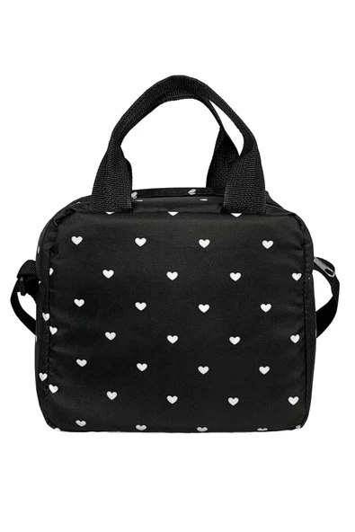 Bye Bye Beslenme Çantası Ve Termos Yemek Taşıma Çantası Omuz Askılı-kalpli - 5