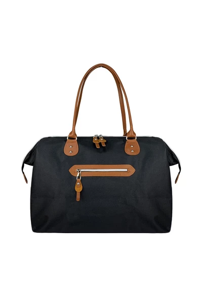 Stylo Just For Baby Anne Bebek Bakım Ve Kadın Çantası - Siyah - Resim 3