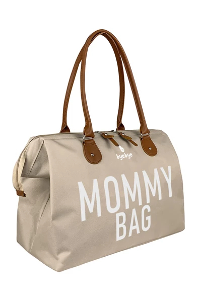 Bye Bye Mommy Bag Anne Bebek Bakım ve Kadın Çantası-Bej - 3