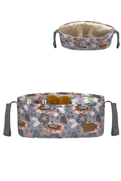 Stylo Trip Bebek Arabası Çantası - Çiçekli - Resim 2