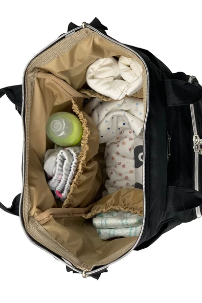 Stylo Paris Anne Bebek Çantası Siyah - Resim 6