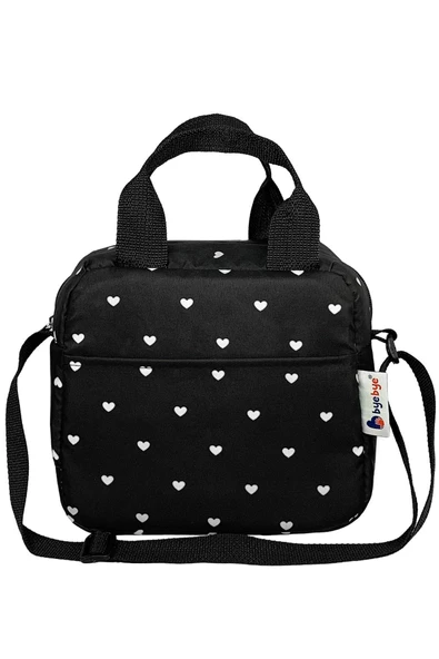Bye Bye Beslenme Çantası Ve Termos Yemek Taşıma Çantası Omuz Askılı-kalpli - 3
