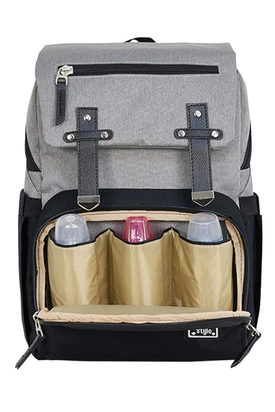 Stylo Working Mothers Bag Bebek Bakım Sırt Çantası - Siyah - 4