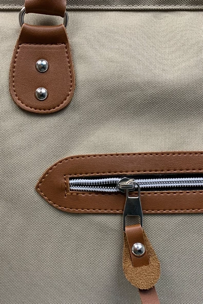 Stylo Mommy Bag 3d Anne Bebek Bakım Çantası - Vizon - 5