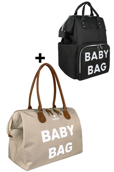 Bye Bye Baby Bag Anne Bebek Bakım Omuz Çantası Silver Anne Bebek Bakım Sırt Çantası - 2