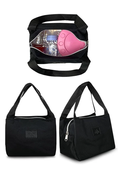 Stylo Star Anne Bebek Bakım Sırt Çantası Termos Çanta -siyah - 5