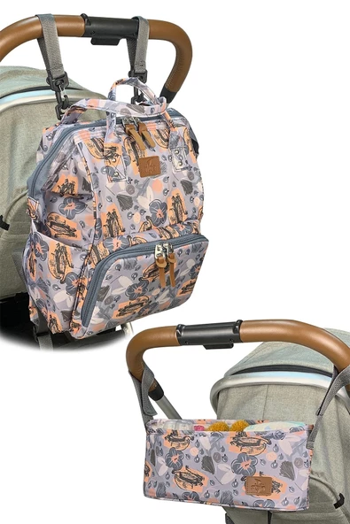 Stylo Paris Anne Bebek Bakım Çantası Ve Trip Bebek Arabası Çantası 2'li - 3