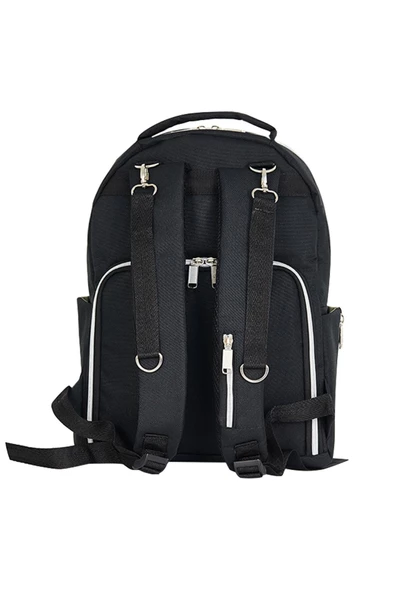 Stylo Duo Anne Bebek Çantası Ve Küçük Termal Çanta Siyah - Resim 5