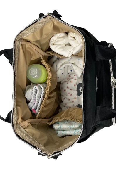 Stylo Paris Anne Bebek Sırt Çantası Siyah - 4